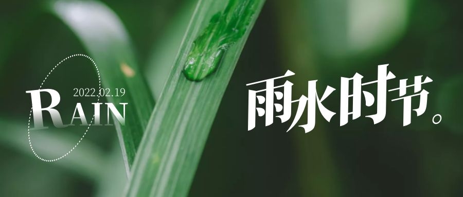 雨水 ▎每一滴，都在孕育一場成長和豐收